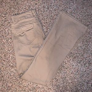 Unionbay Khaki Pants Flared Bottom Size 5